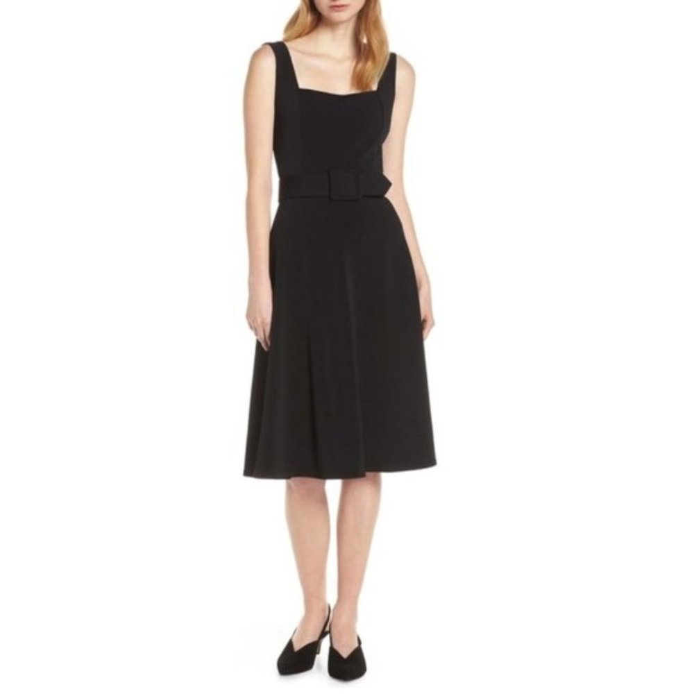New Harper Rose Fit & Flare Square Neck Dress 12